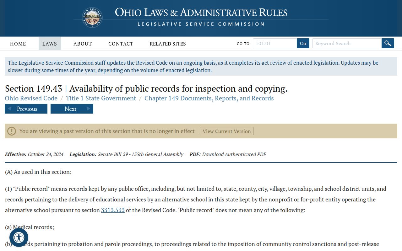 Holmes County court records source for Ohio public records access